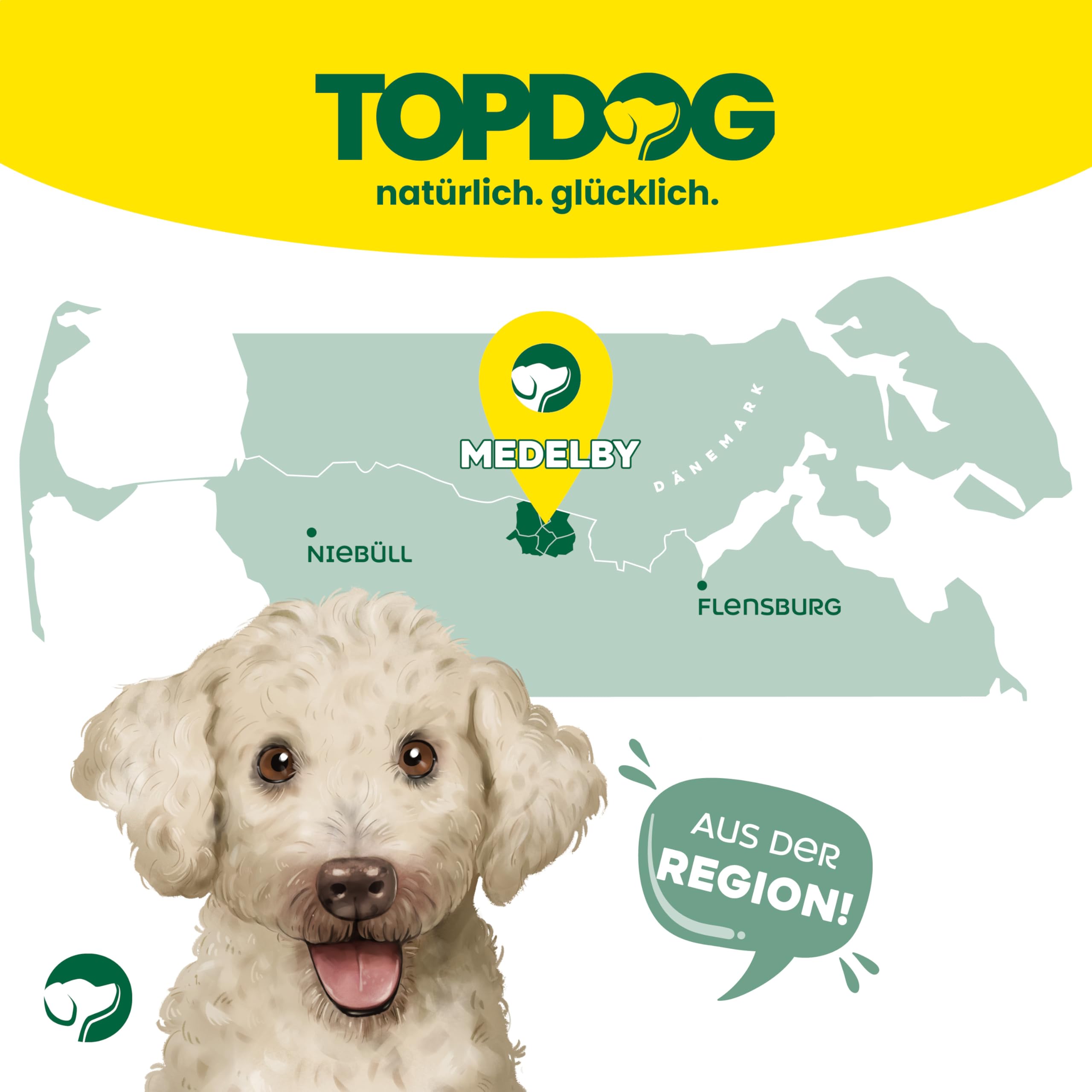 Topdog XL Schweineohren Hunde 50 Stück - Ganze getrocknete Schweineohren für Hunde ohne fettige Muschel - 100% natürlich aus Deutschland - Langanhaltender Kauspaß mit Genuss und Pflege
