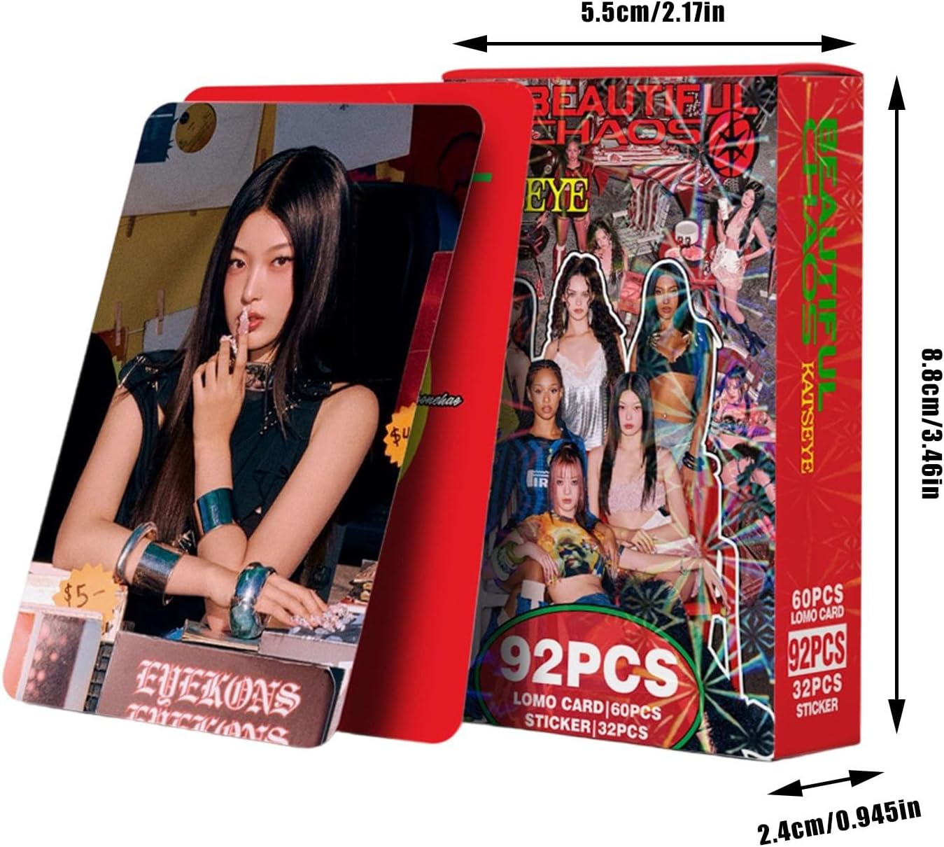 BDNXTV KATSEYE Merch KATSEYE Photocards Novel Idol Album Lomo Cards Set Mini Merch Photocards Set Gift for Fans A01 - Image 3