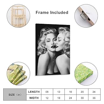 Amazon.co.jp: マドンナ歌手画像 絵画 ポスター 印刷 ウォール