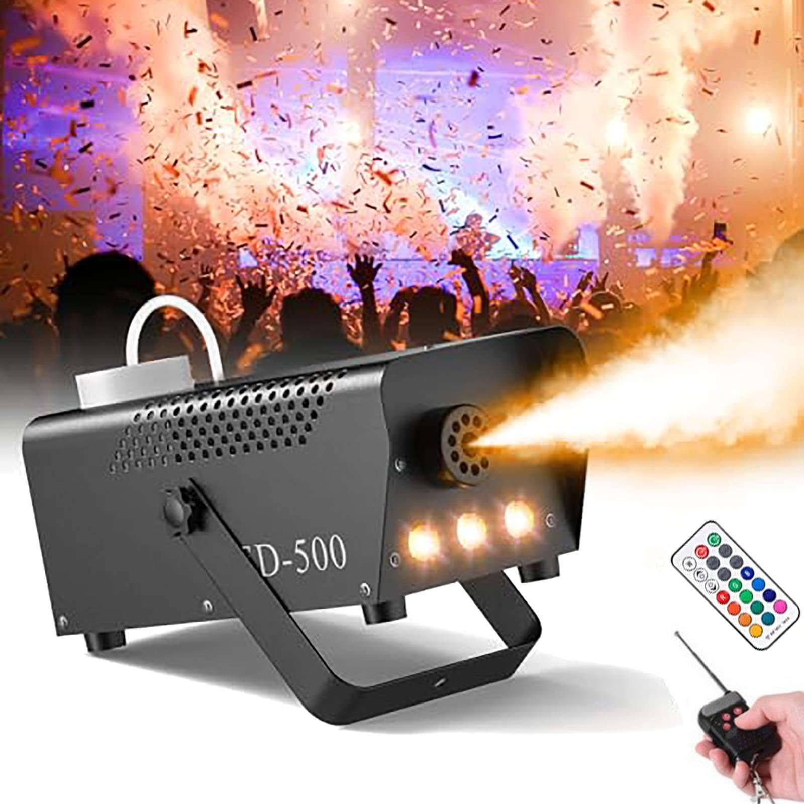 Macchina del fumo da 500 W, macchina del fumo, distanze di uscita 3 M