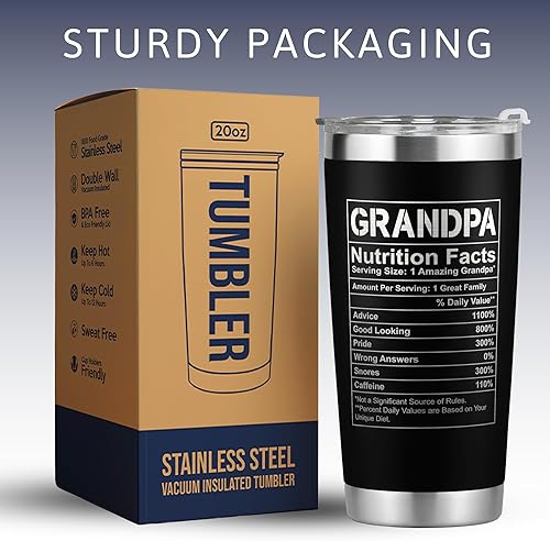 Miniatura 6 de Regalos para abuelos, regalos de cumpleaños para abuelos de parte de nietos, regalo del día del padre, cumpleaños Navidad para abuelo, ideas de