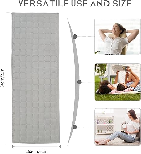 Miniatura 4 de Tapete antideslizante para ventana panorámica de 20 x 60 pulgadas, para decoración de ventana panorámica, para sala de estar y dormitorio, alfombra