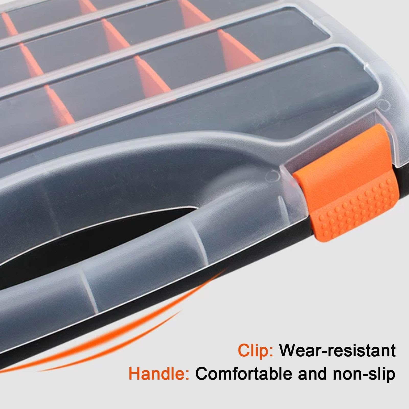 Boite a Vis Multi-Compartiments Trousse Outils Portative