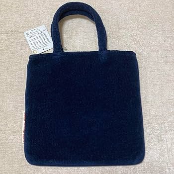 Amazon.co.jp: ジブリ美術館限定 紋章バッグ シェニール織 紺 となりの