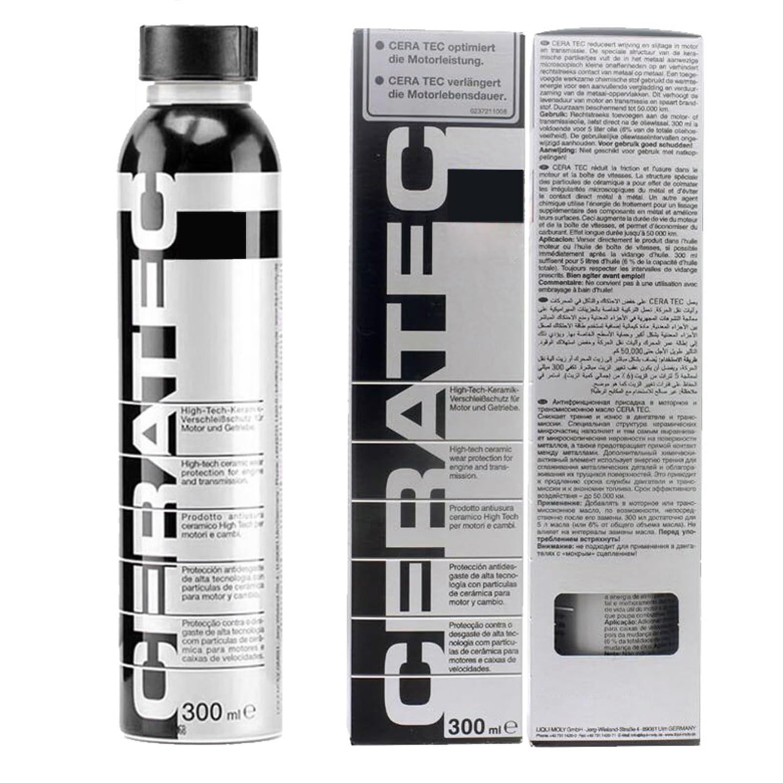 Riduttore Antiattrito Ceramico Additivo per Olio Motore per Prestazioni Ottimali del Motore per il Trattamento del Dell'auto