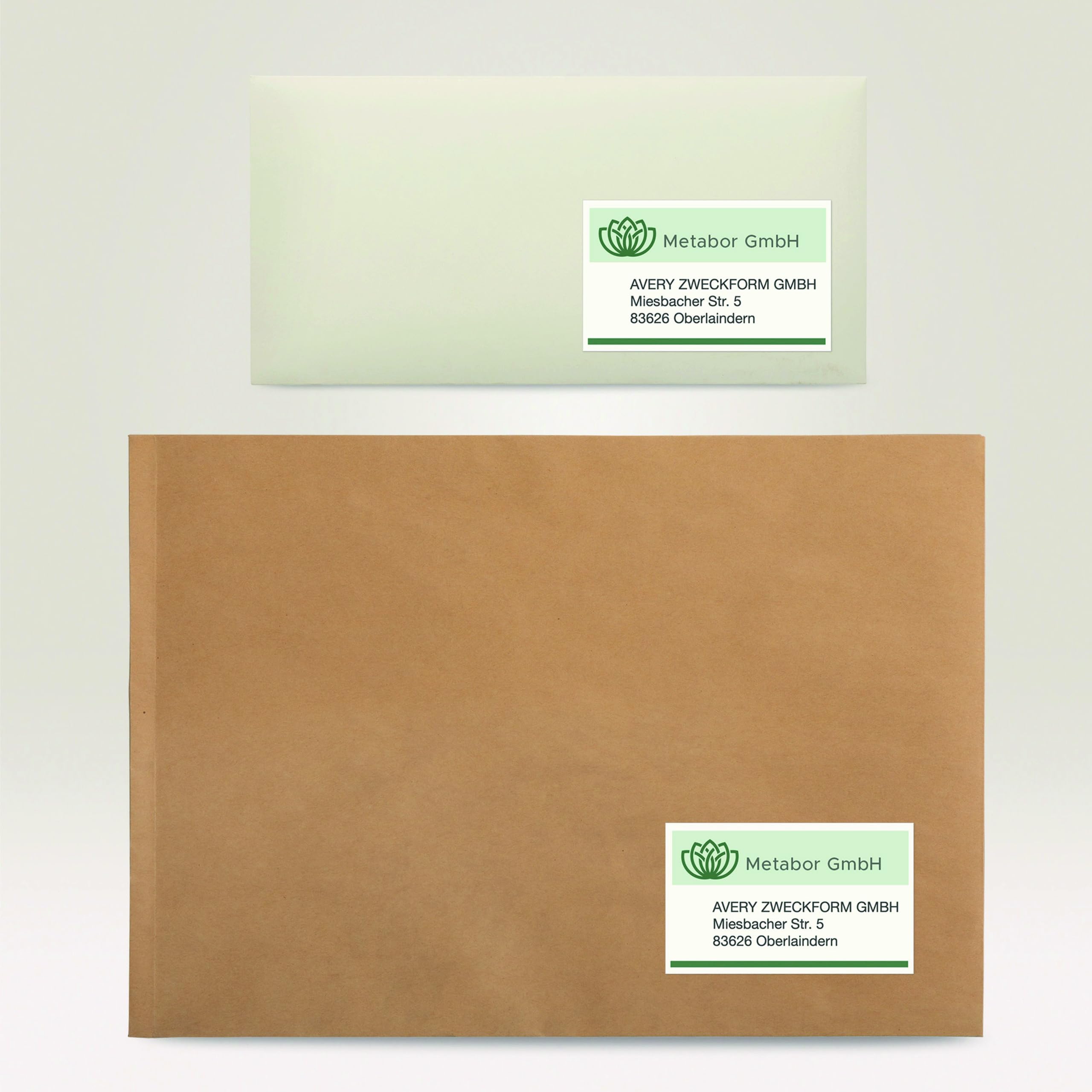 AVERY Zweckform LR3657 Lot de 100 feuilles d'étiquettes recyclées (4 000 étiquettes adhésives, 48,5 x 25,4 mm sur A4, papier recyclé 100% recyclé, imprimables individuellement, autocollants
