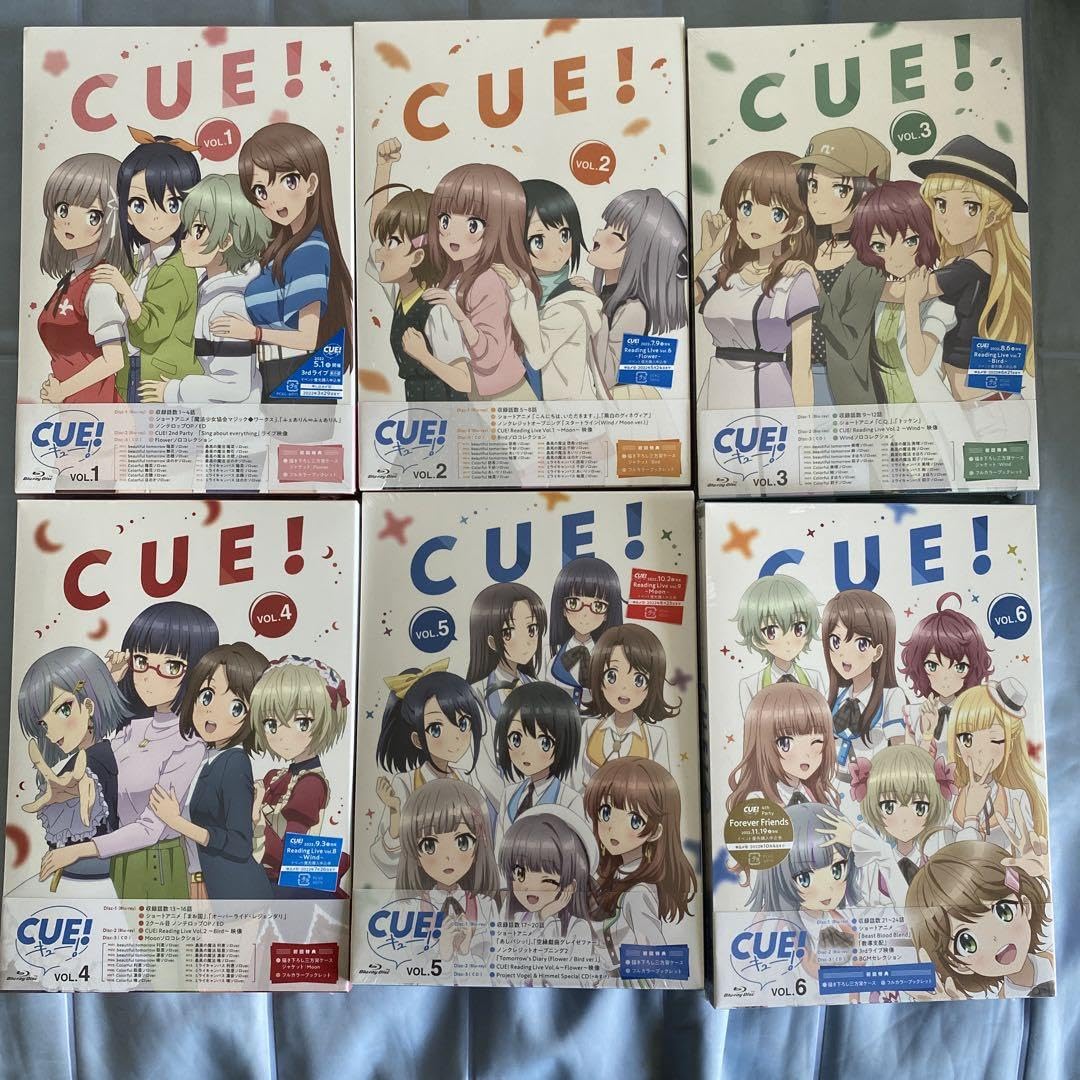 Amazon.co.jp: CUE Blu-ray Complete Volume 6 Volume Set : Toys & Games