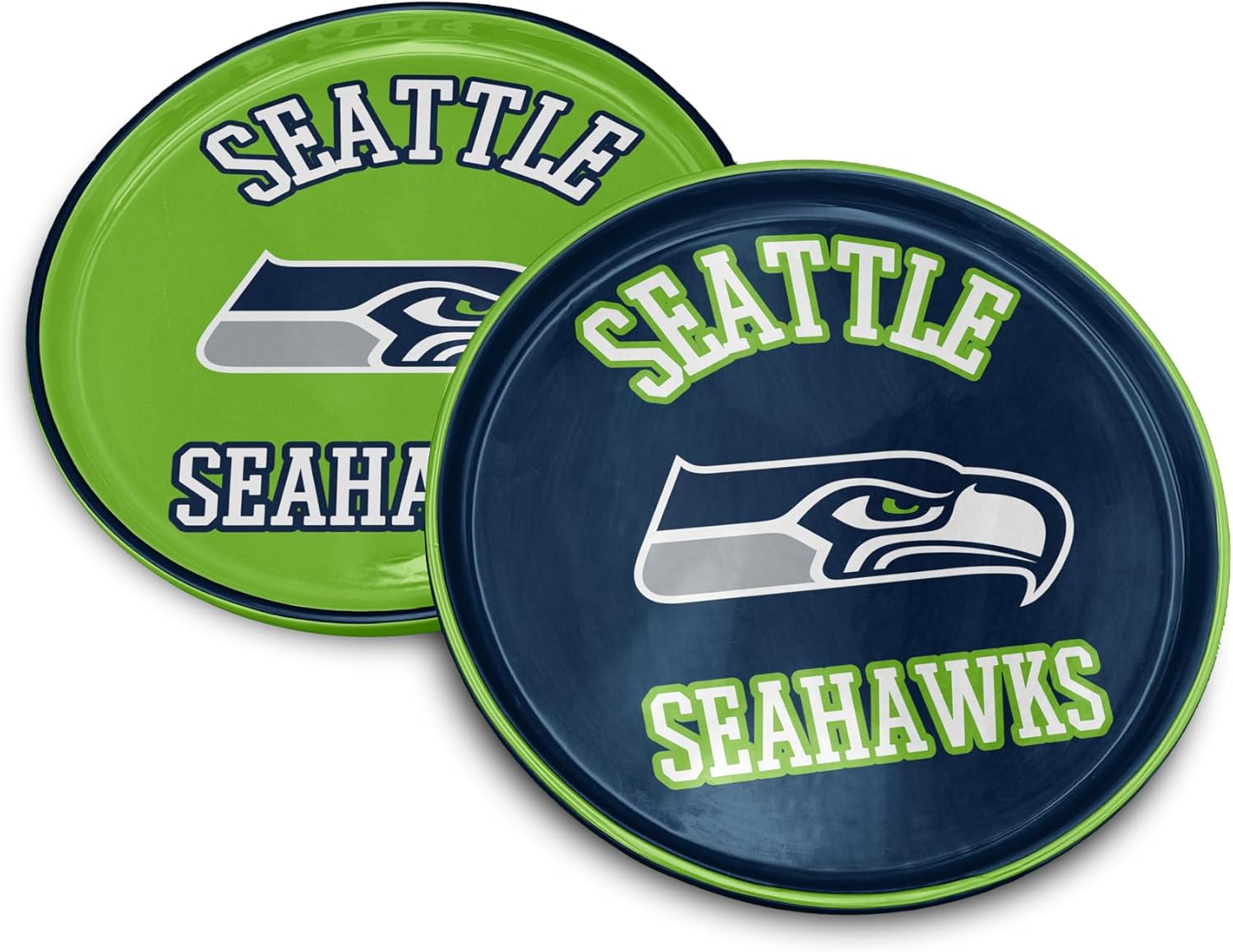 NFL Home and Away 2 Pack Round Serving Plates