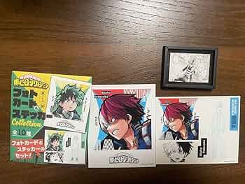 Amazon.co.jp: ヒロアカ展 フォトカード&ステッカー 原画