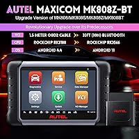 Vista 5 de Autel Escáner MaxiCOM MK808Z-BT (igual que MK808BT PRO), herramienta de escaneo de control bidireccional basada en Android 11 actualizada