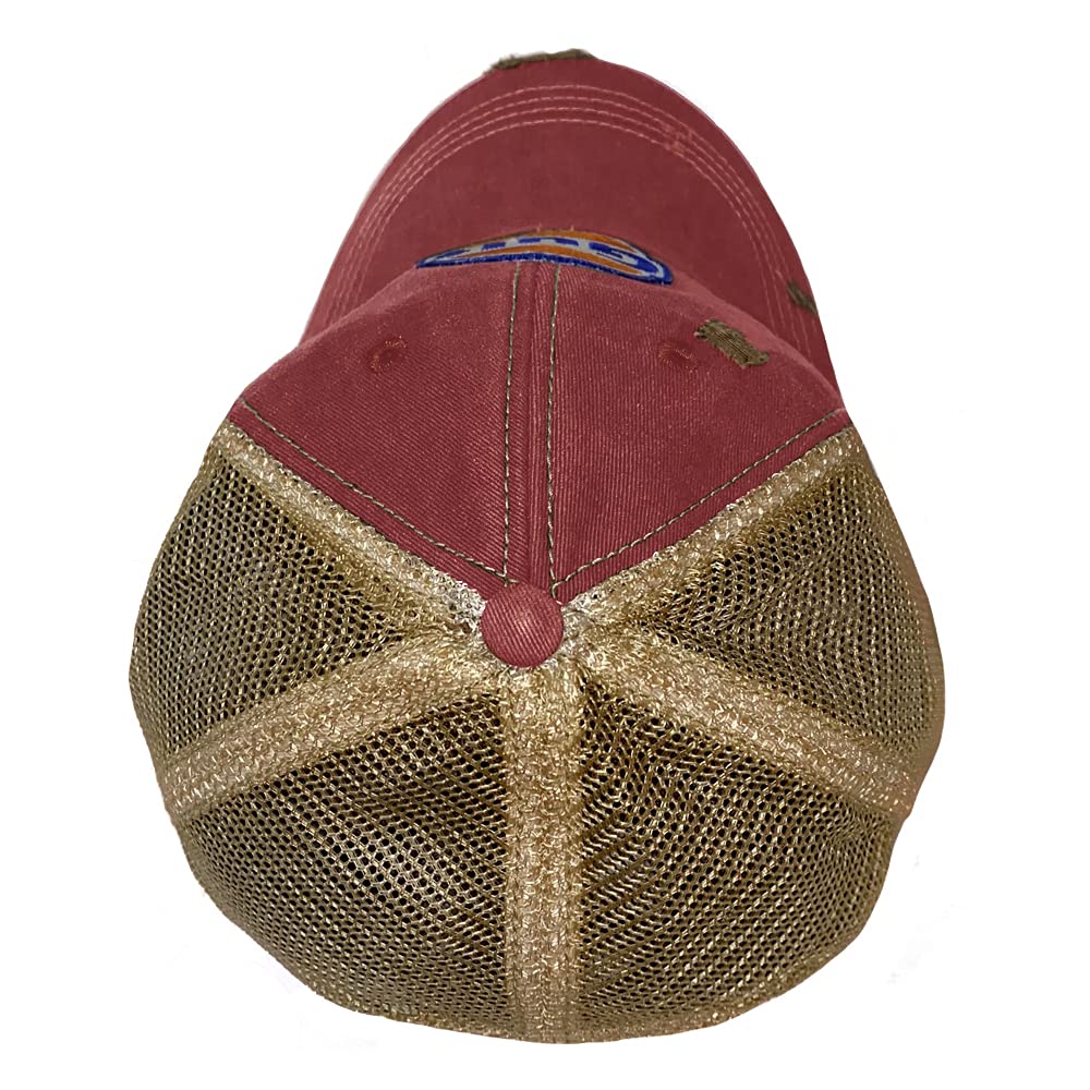 Gulf Sombrero de Snapback Ajustable Vintage Desgastado - - Talla única