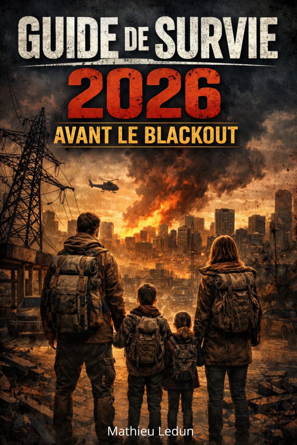 Guide de survie 2026 – Avant le blackout: Préparation, autonomie, stock alimentaire, eau, sécurité du foyer et survie familiale en cas de crise ou de blackout