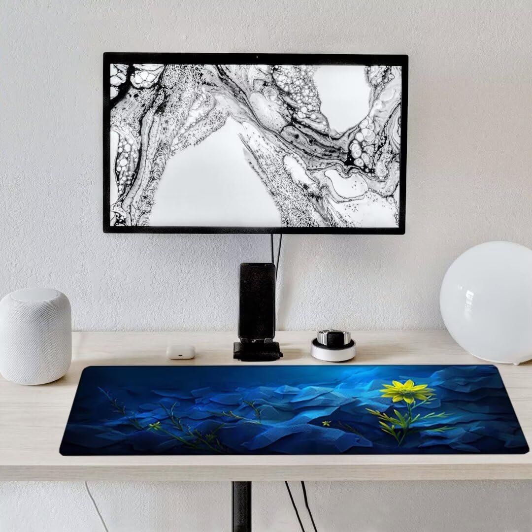 Podkładka pod mysz, podparcie nadgarstka, podkładka pod mysz z antypoślizgową gumową podstawą, ergonomiczna podkładka pod mysz do komputera, laptopa, domowego biura, kompatybilna z myszami laserowymi