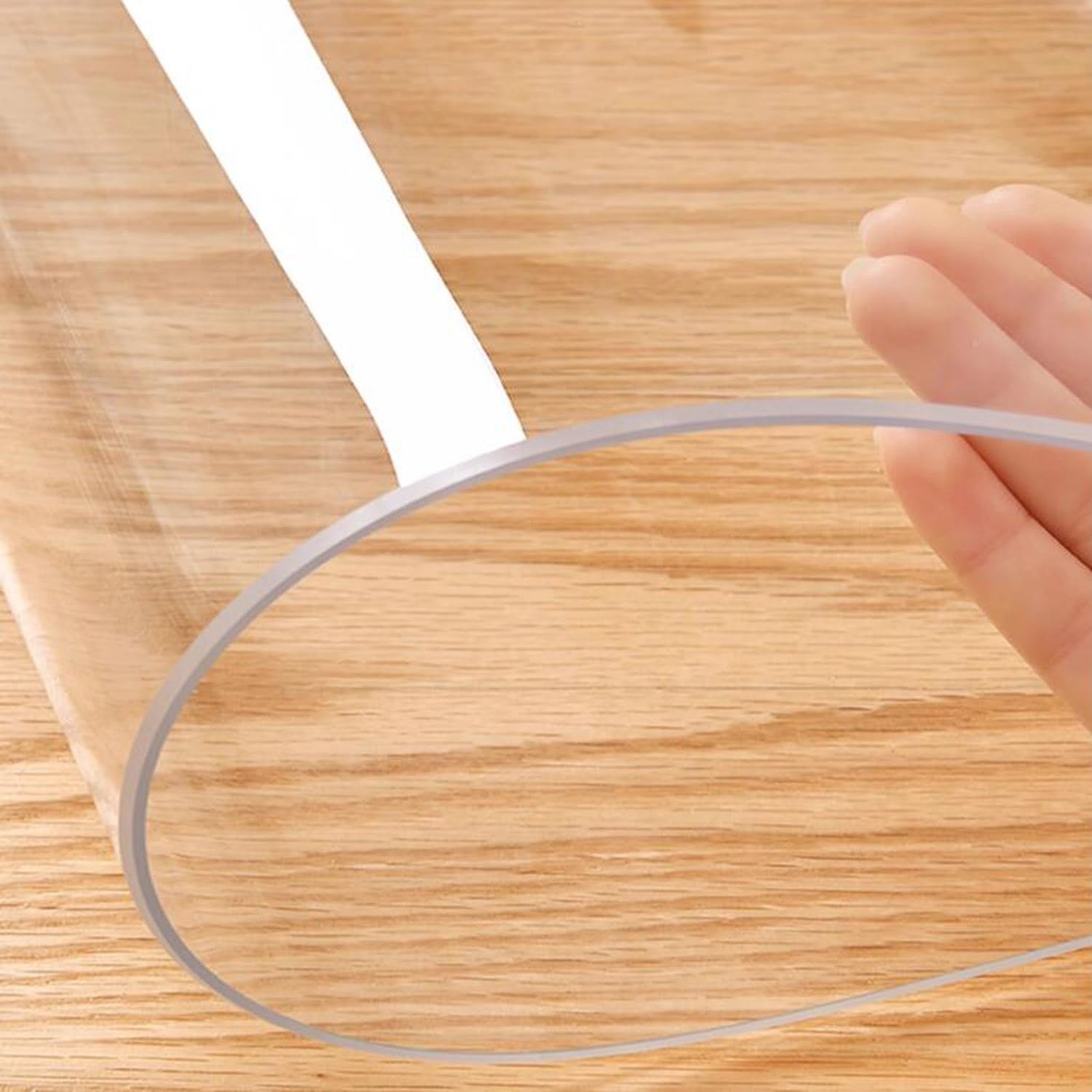 Sous-Main Transparent Anti-reflets Transparent Tapis De Protection Tapis De De Bureau Résistante À I'huile Tapis De Dessin Idéal Pour Les Surfaces De Travail(60x100cm)