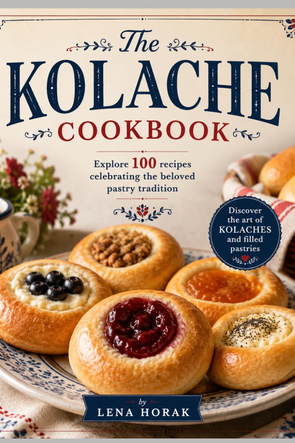 The Kolache Cookbook: Explore 100 recipes celebrating the beloved pastry tradition (Baking Bliss)