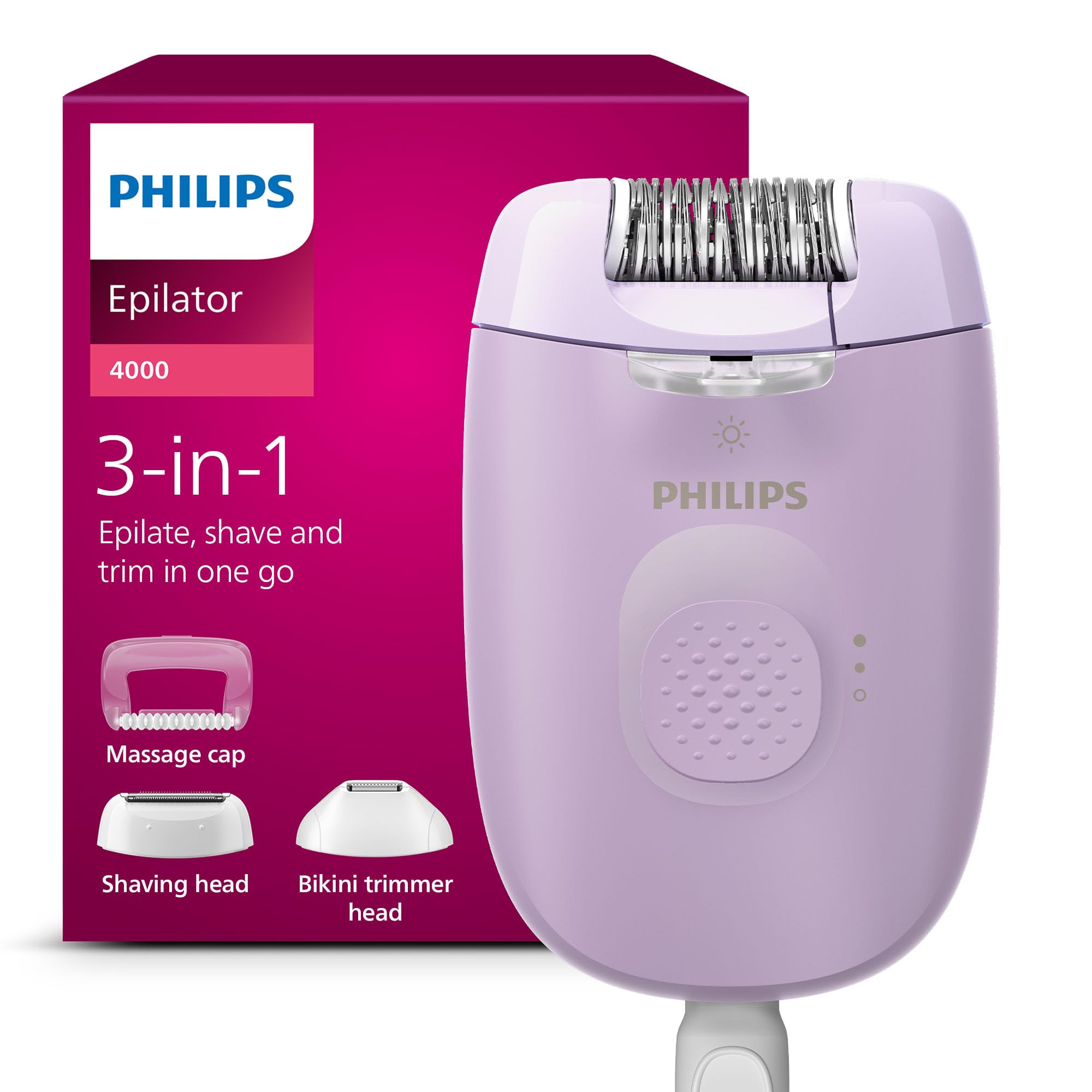 Philips Épilateur 3-en-1 BRE257/00 pour corps et bikini
