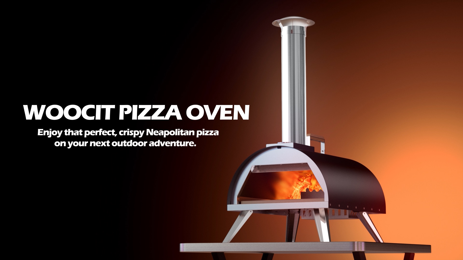Watch WOOCIT Multi-Fuel Pizza Oven Outdoor on Amazon Live