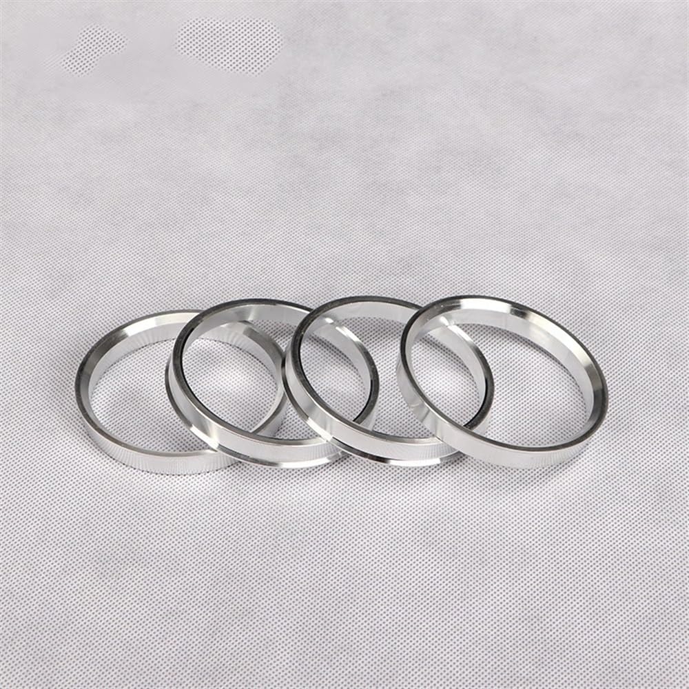 Zentrierringe 4 Stück Auto-Aluminium-Nabenringe, zentrische Produktanpassung 68–60,1 73,1–70, 64,1–56,6 108–93 63,4–56, 70,.. mm(108-93mm)