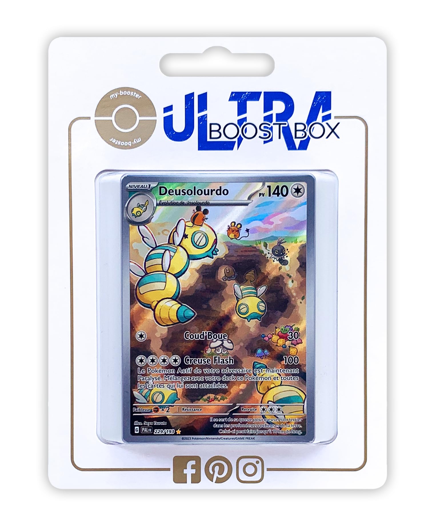 Deusolourdo 229/193 - Carte Pokémon Écarlate et Violet Évolutions à Paldea [FR