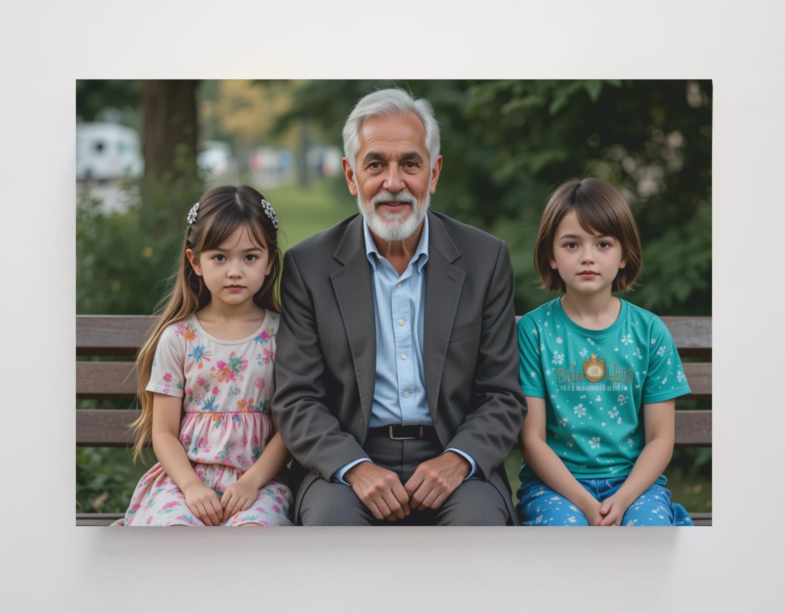 Genérico FOTOLIIENZO - Cuadro personalizado con foto, Lienzo sobre bastidor de madera – Lienzo 90 cm X 60 cm, opción de impresión en horizontal y vertical
