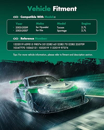 Miniatura 1443 de SCITOO CO 10739C - Compresor de CA compatible con Honda Element 2.4L 2003 2004 2005 2006 2007 2008 2009 2010 2011