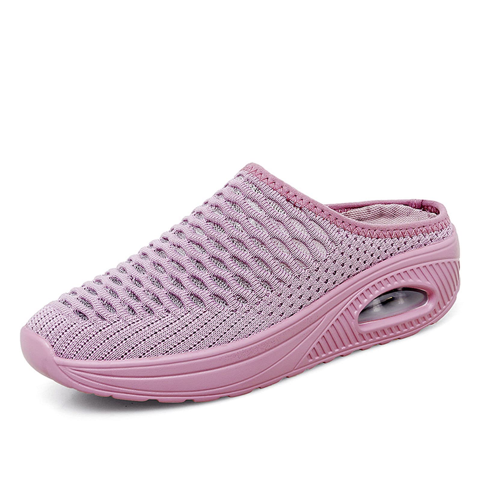 Meidiastra Damskie klapki chodaki lekka platforma z siatki pantofle kapcie buty ogrodowe buty plażowe wsuwane na co dzień trampki
