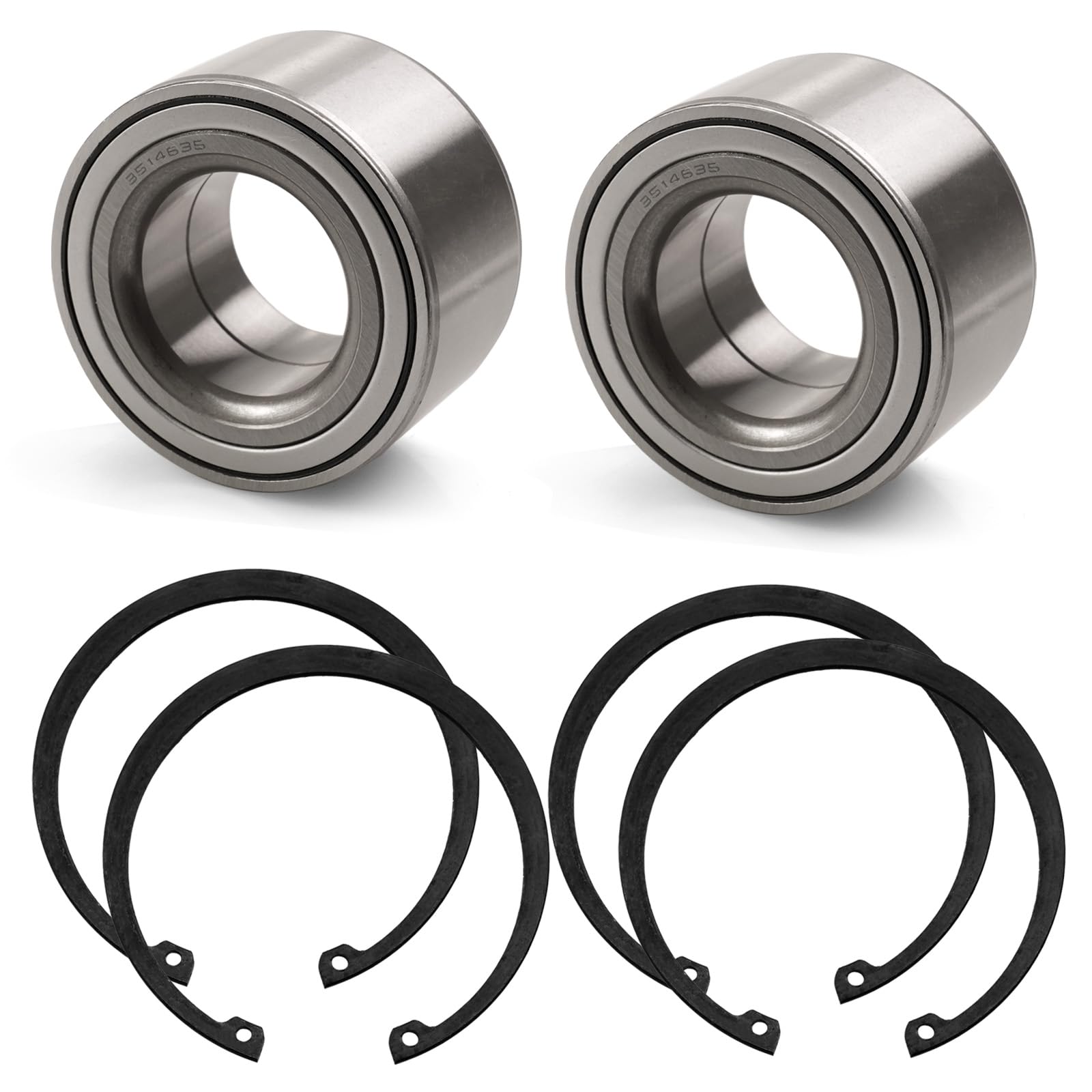 Rodamientos de rueda trasera para Polaris 1996-2025 Sportsman 400 450 500 600 700 Forest 800 Touring, Ranger 400 500 700 800 900 Crew Diesel RZR 570 800, sustituye a Polaris Part 3514635 3585500 2 2