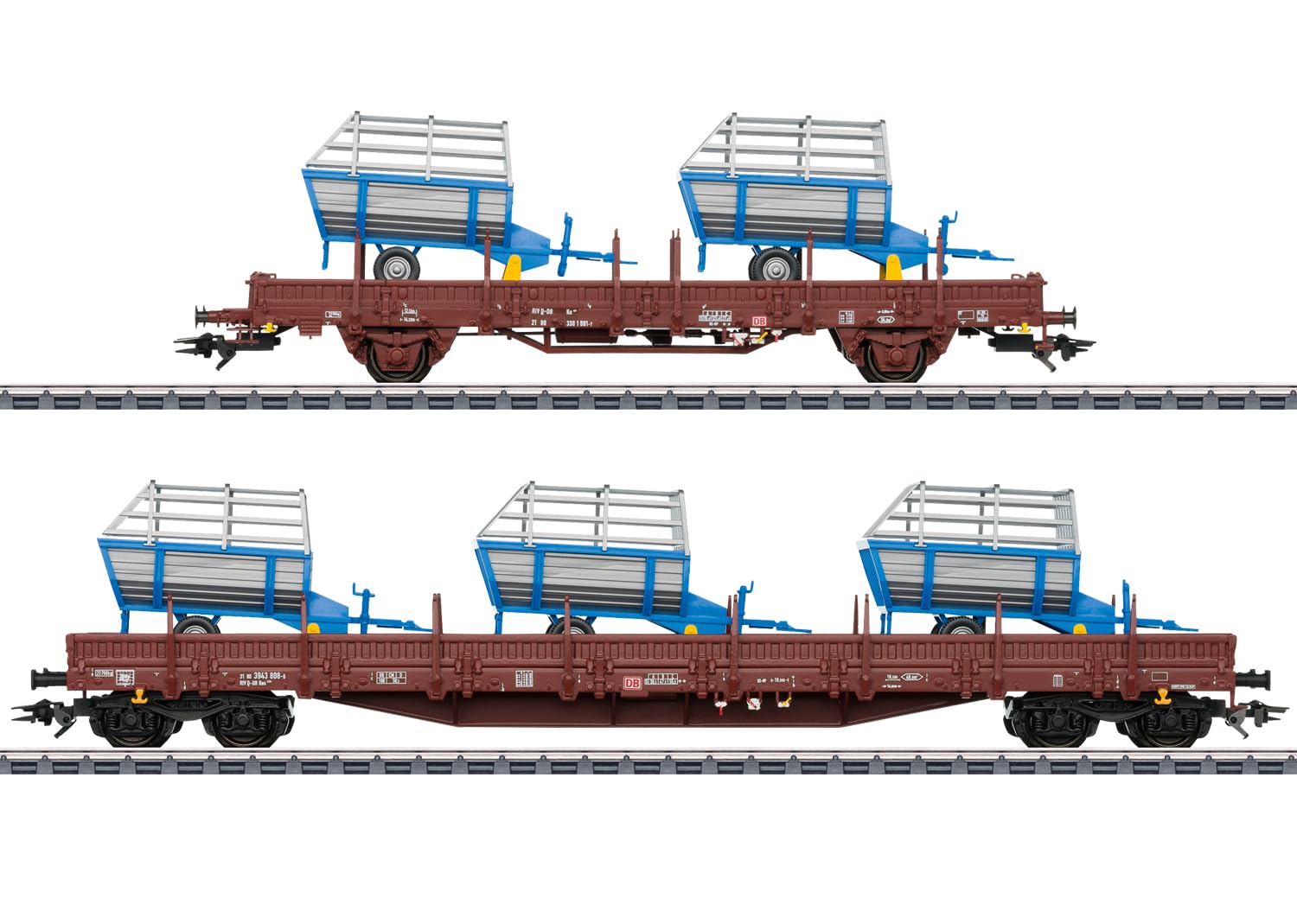 Güterwagen-Set 2 Landwirtschaftliche Geräte