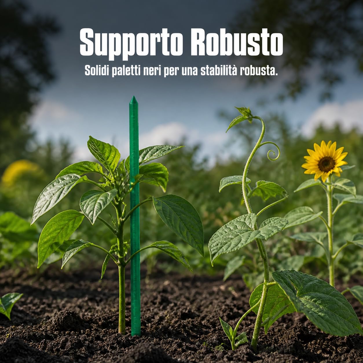 Tutore per Piante, Palo Supporto, size to 2