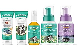 Badger Unscented Sunscreen - Protecting Little and Sensitive Skin