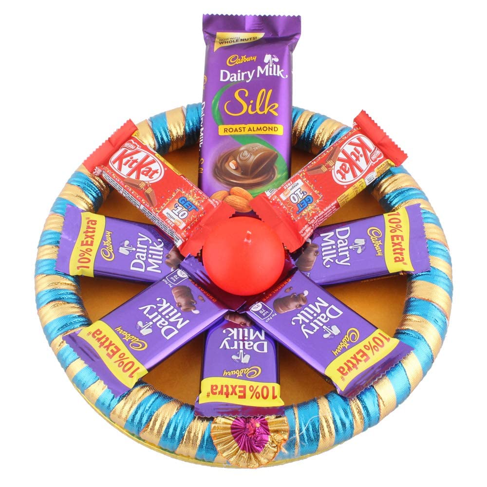Astonished Retail Assorted Dairy Milk Chocolates with Designer Candle | Surprise Birthday Celebration Combo | Chocolate Gift for Rakhi, Diwali, Christmas, Birthday, Anniversary, Holi., 1 (B08L1TY6HR) Amazon Price History, Amazon Price Tracker