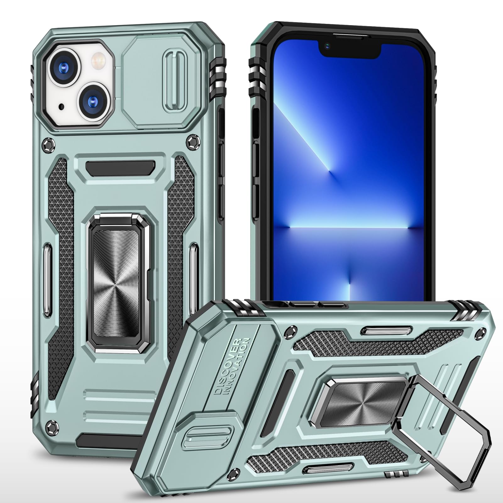 MOSHKING Thermoplastic Polyurethane Back Cover Compatible To Samsung Galaxy A34 5G With Sliding Camera Shield Cover & 360° Protection Ring Stand Mobile Phone Case For Samsung Galaxy A34 5G (Black) (B0BZMXHX9K) Amazon Price History, Amazon Price Tracker