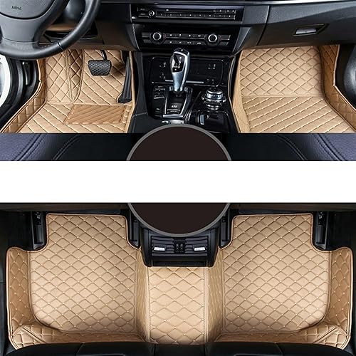 Tapete de auto personalizado para Volvos XC40, almohadillas para pies, accesorios para interiores (color beige)