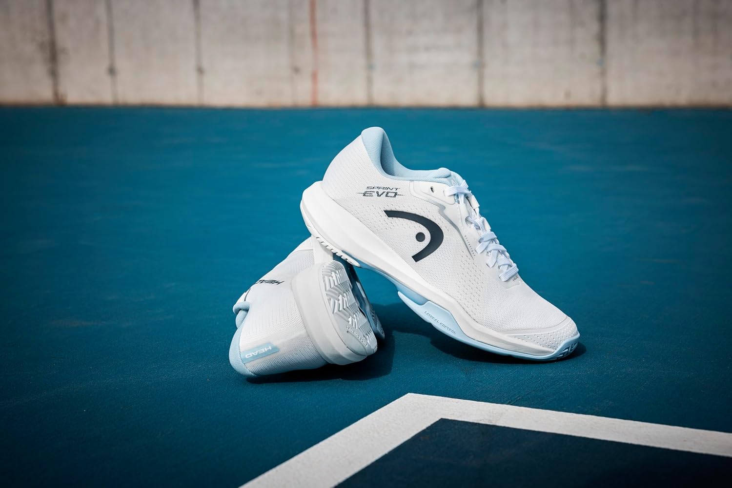 HEAD Women's Sprint Evo 4.0 Tennis Shoe - Lightweight Speed, Breathable Comfort, Durable All-Court Performance