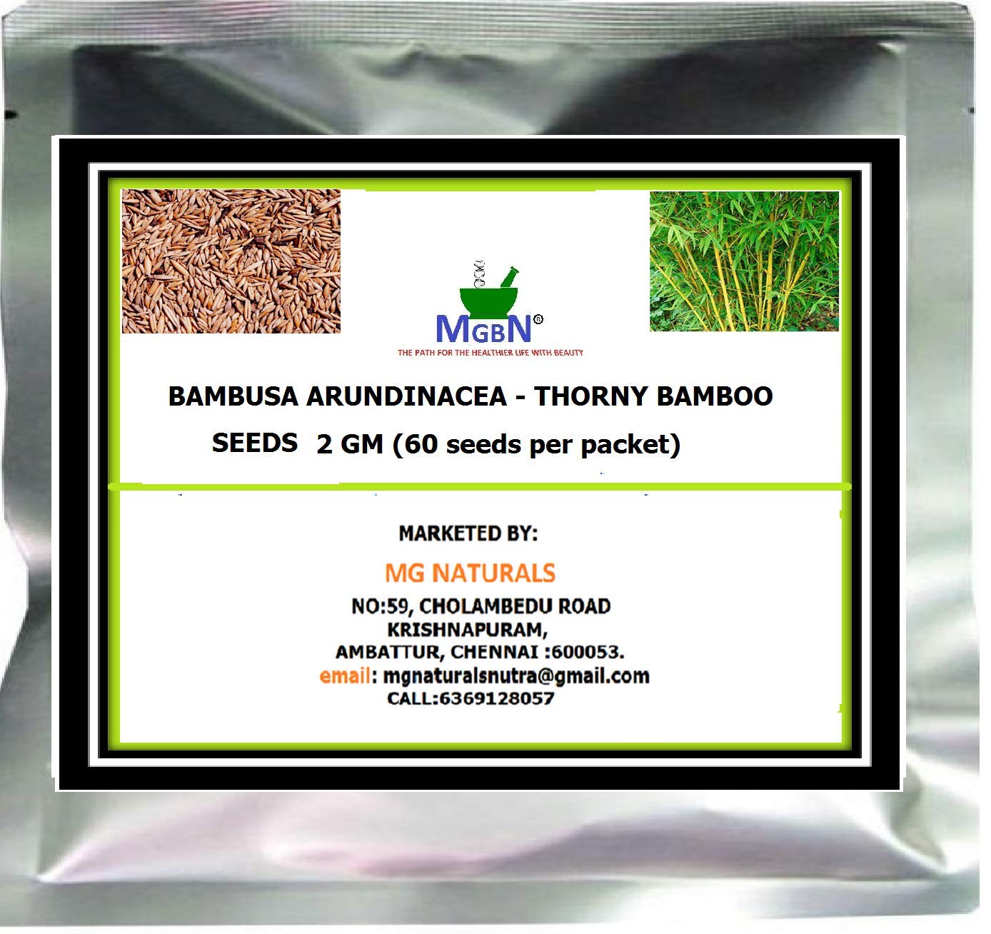 BAMBUSA ARUNDINACEA - THORNY BAMBOO SEEDS 2 GM (60 Seeds Per Packet) (B07CLD1CHY) Amazon Price History, Amazon Price Tracker