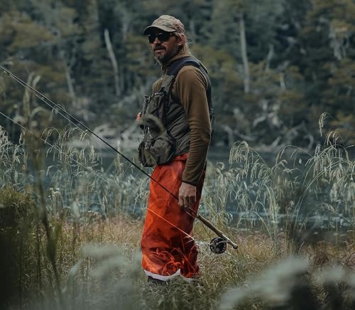 Miniatura 6 de RainRider Pantalones con peto de lluvia para hombres y mujeres, pantalones de seguridad Oxford 150D, pantalones de trabajo resistentes impermeables