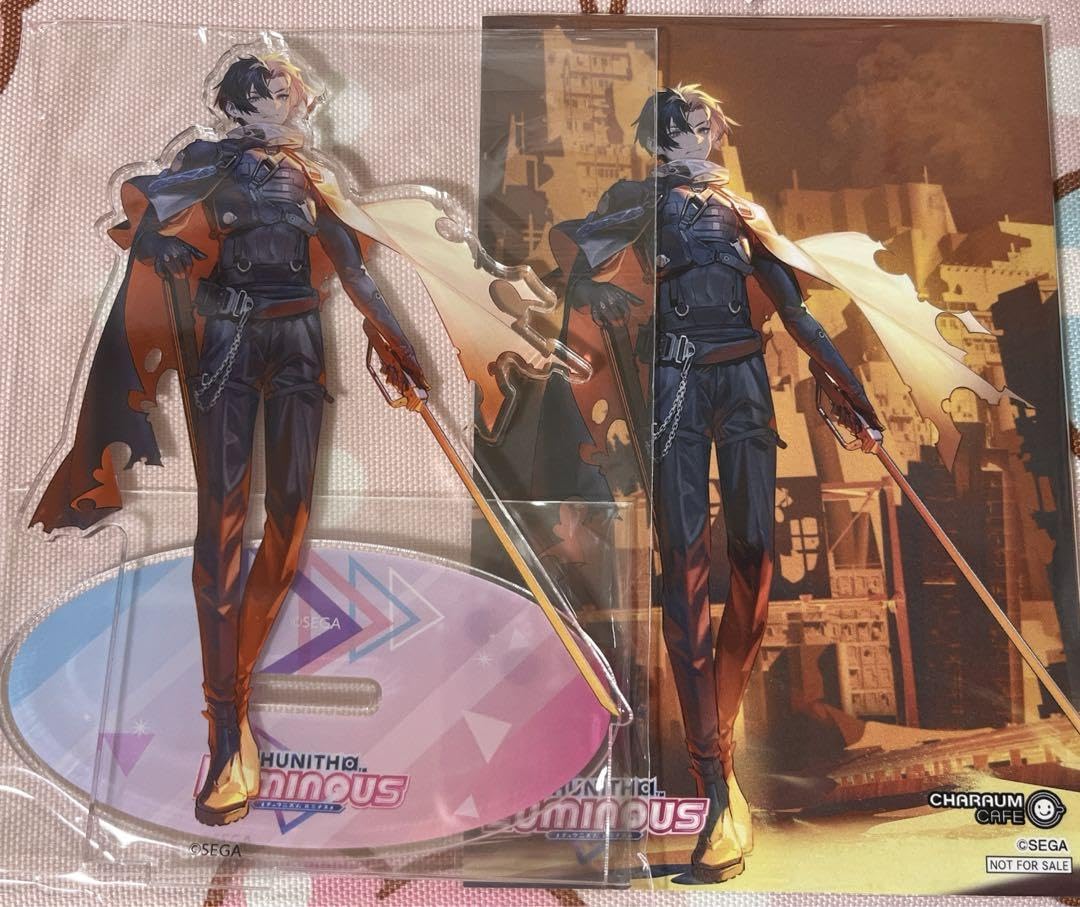 Amazon.co.jp: チュウニズム chunithm バシアン コラボカフェ アクスタ