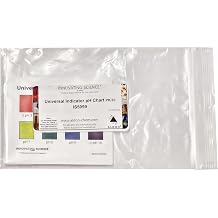Innovating Science - Universal Indicator pH Color Chart Cards Pack of 30 - Compact Reference for pH Testing
