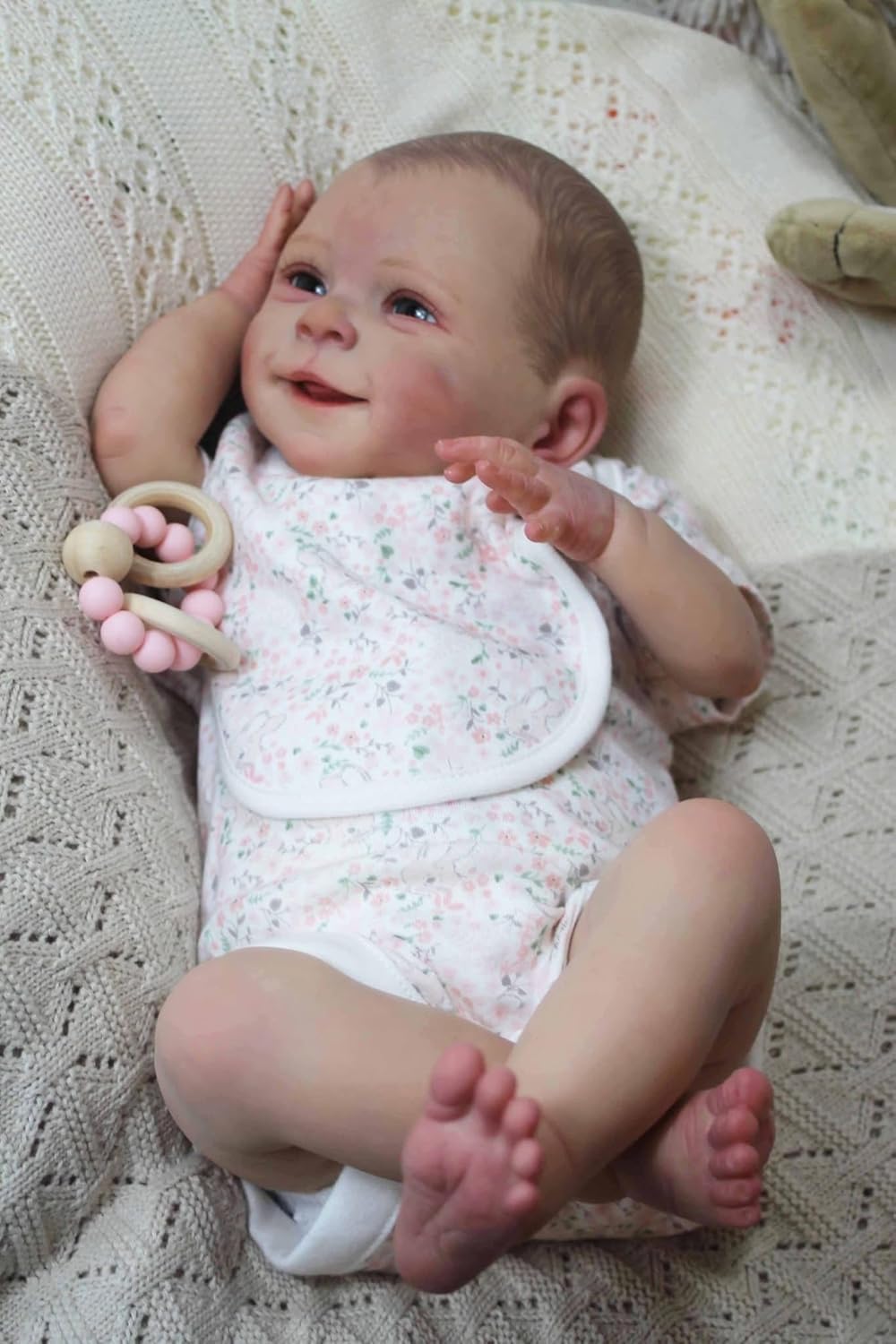 Prawdziwe lalki dla niemowląt, silikonowe, na całe ciało, 45 cm, realistyczne, odrodzone noworodek, Simle Girl Dolls Life Like Reborn Baby Dolls, które wyglądają jak prawdziwe życie, lalka