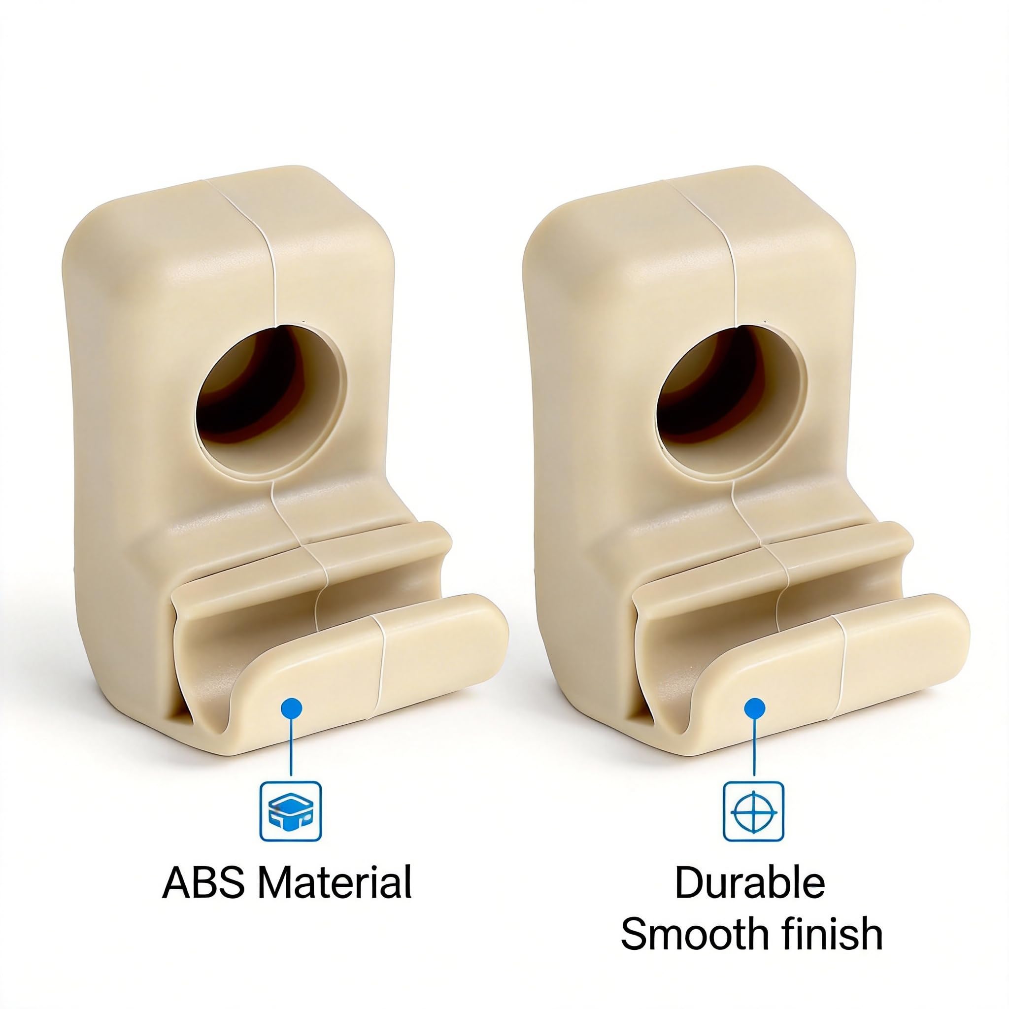 Sun Visor Bracket 2Pcs 735411088 Compatible With For Fiat Grande