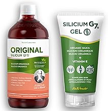 Silicium G7 Pack : G7 Original + Silicon Gel 150 ml – Liquid Supplement for Joints and Topical Gel for Muscle Relief