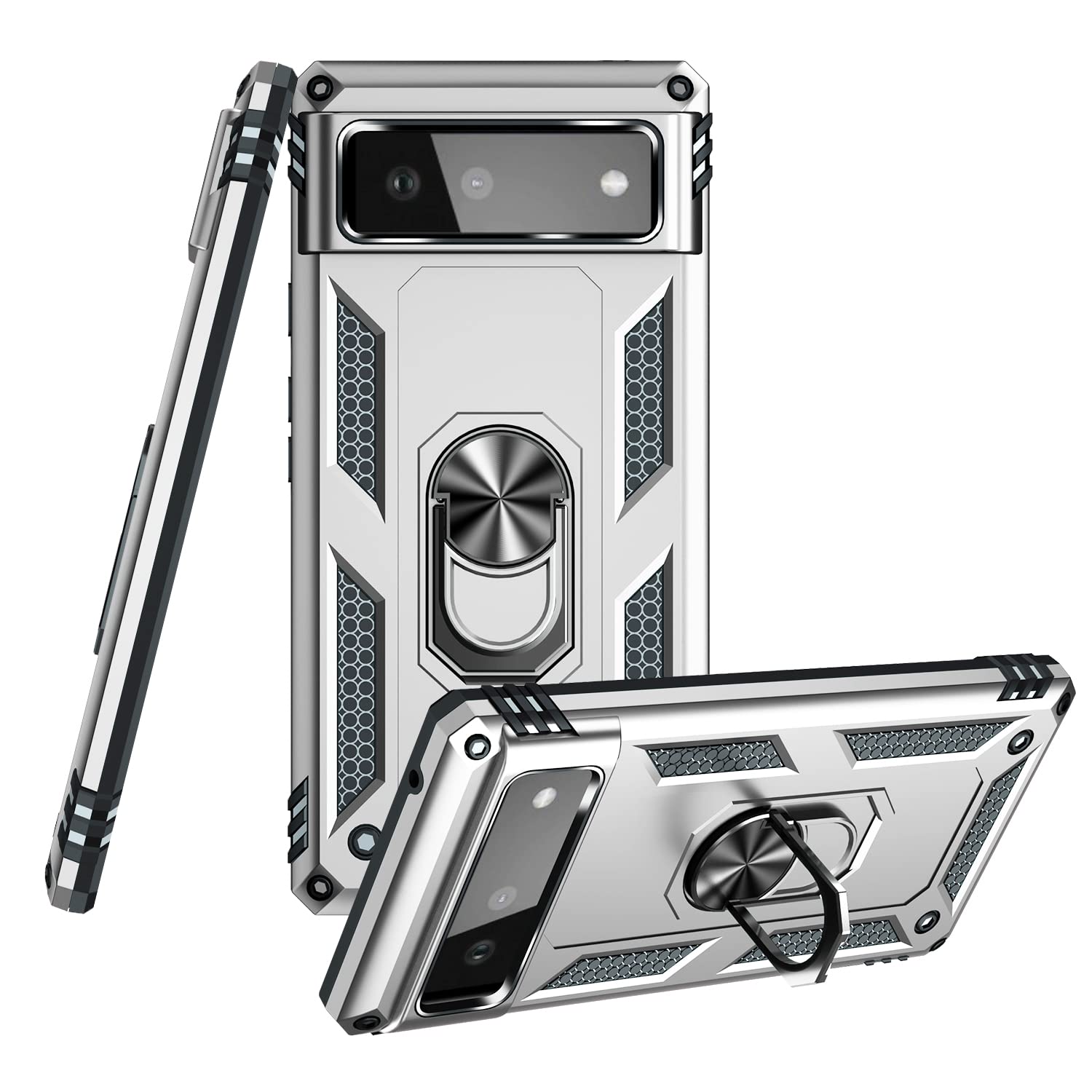 Amazon.co.jp: 【Tgaoleyd】Google Pixel 6A ケース リング付き PC