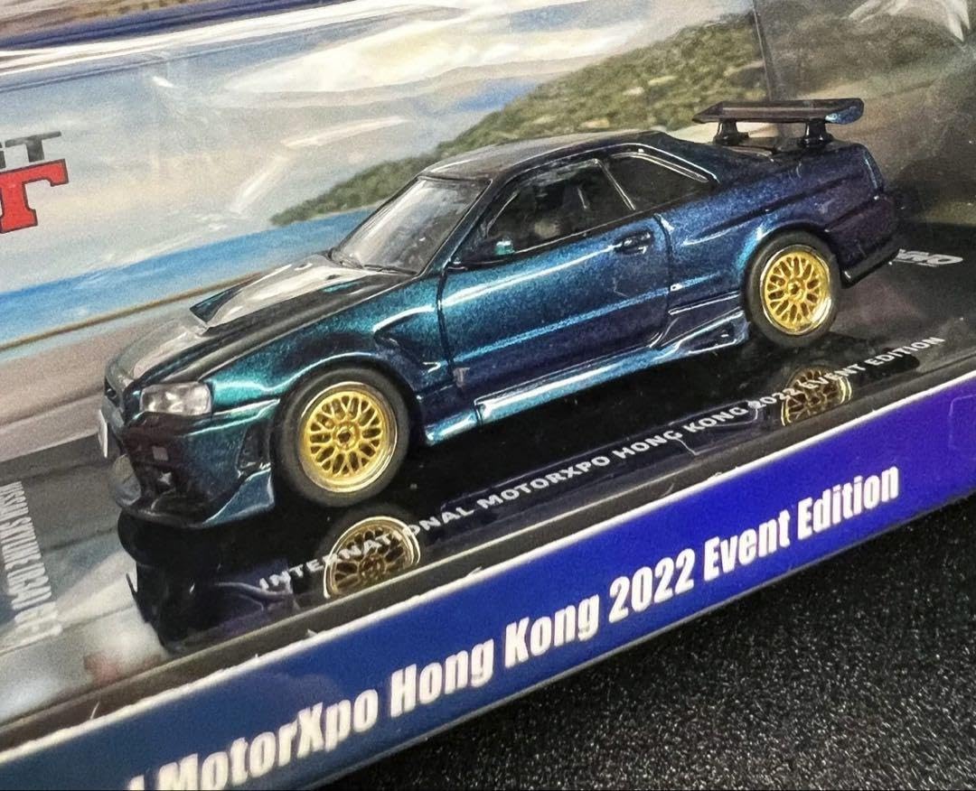 Amazon | イノモデル スカイライン GT-R R34 ミッドナイト