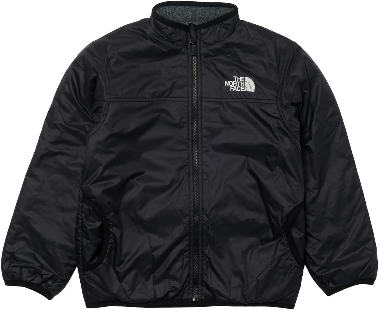 THE NORTH FACE 黒 Reversible Cozy Jacket Amazon.co.jp: The North Face Fleece Jacket, Kids, Reversible