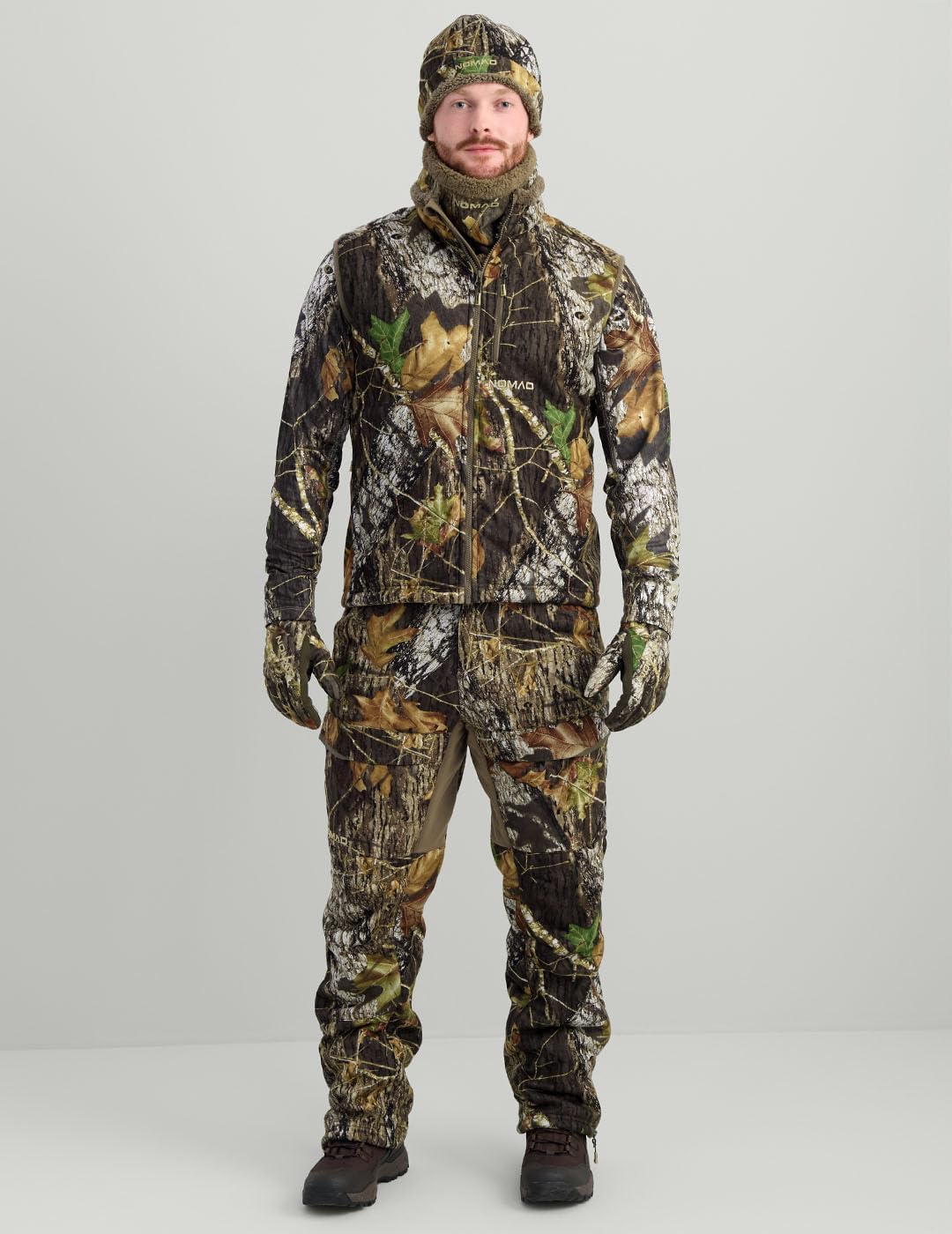 Nomad Men's Standard Harvester VX3 Vest, Mossy Oak New Breakup Camo