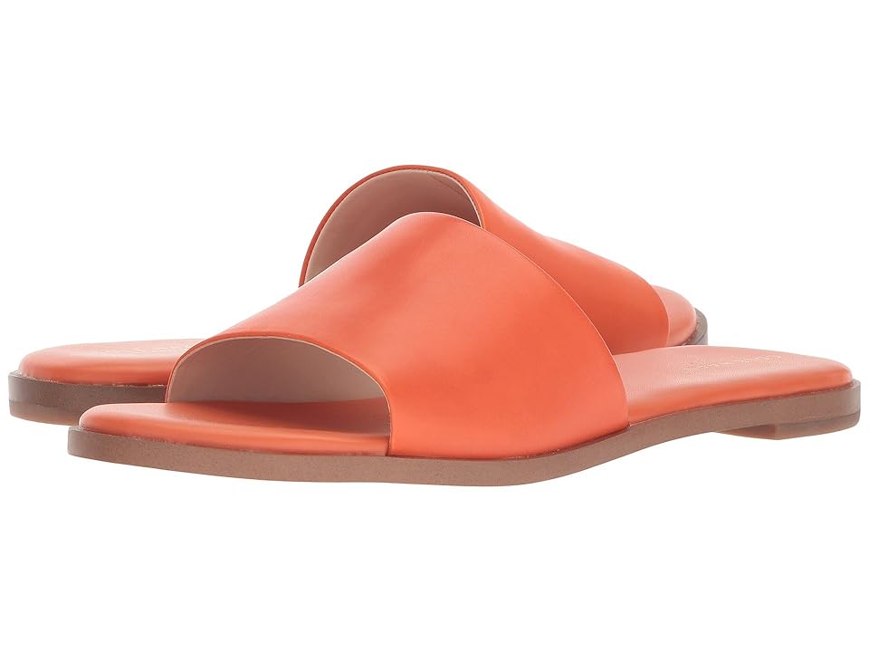 

Cole Haan Anica Slide Sandal (Koi Leather) Women's Dress Sandals, Coral