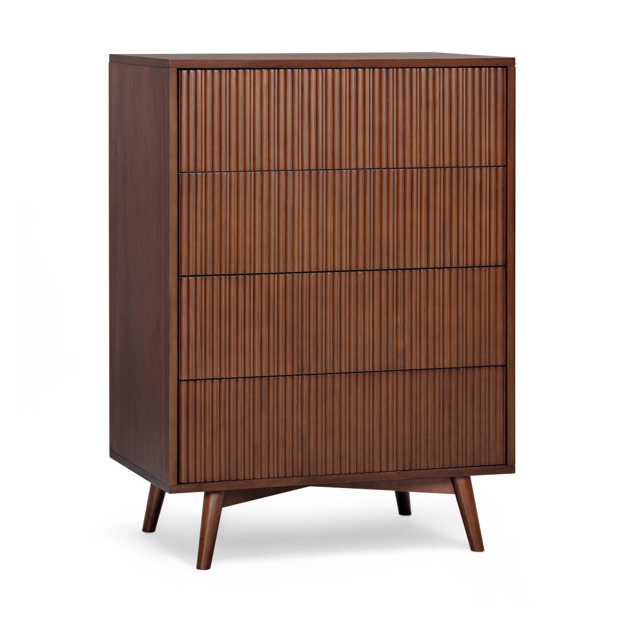 Teamson Home - Dresser - Walnut - 4 Drawer
