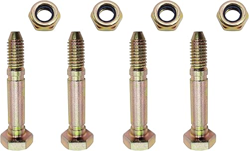 TLAOISUS 51001500 510015 516 pulgadas - Pernos y tuercas de corte para sopladores de nieve Ariens AM136890 AM122156 Snapper 1-3865 7091550YP