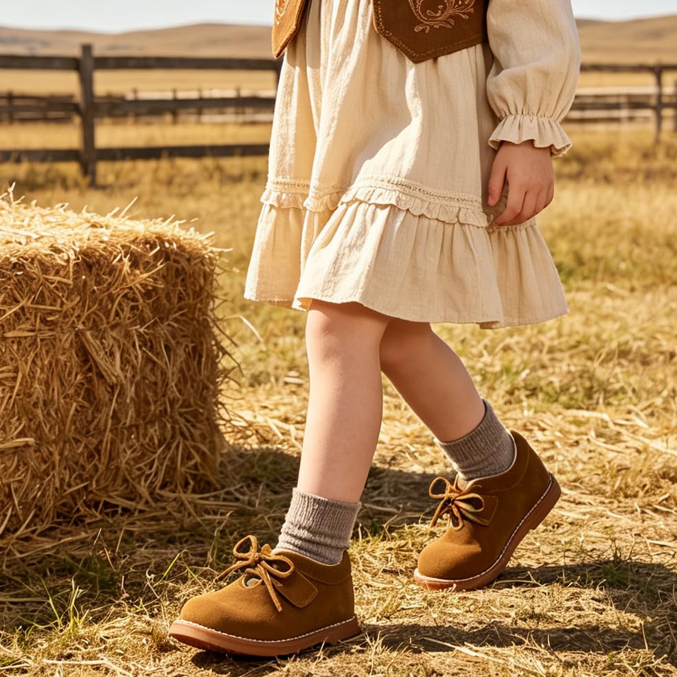 Image of ESTINE Toddler Kids School Uniform Oxford-Little Girls Dress Party Shoes