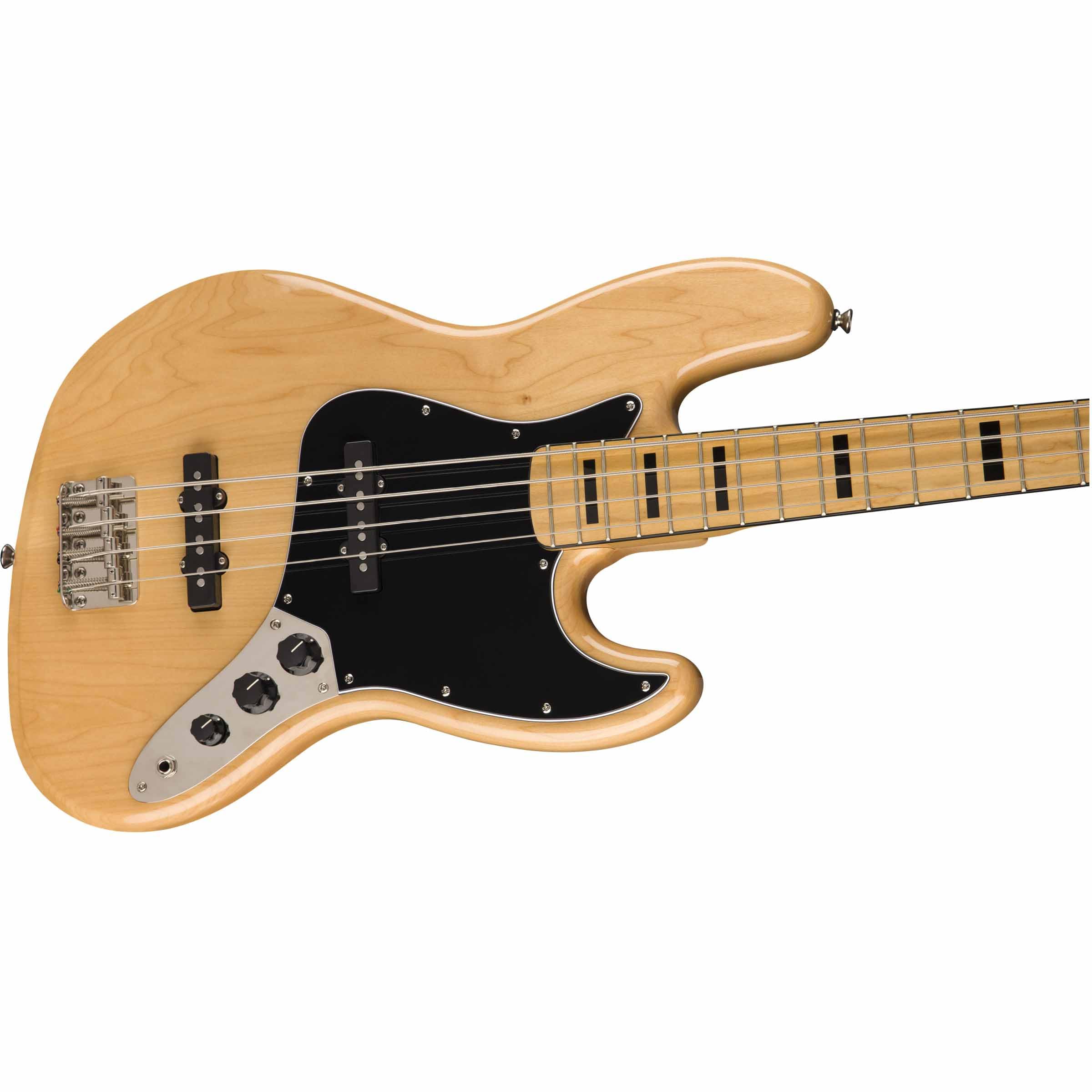 Fender/Squier Jazz Bass ナチュラル Amazon.com: Squier Classic Vibe 70s Jazz Bass, Natural, Maple